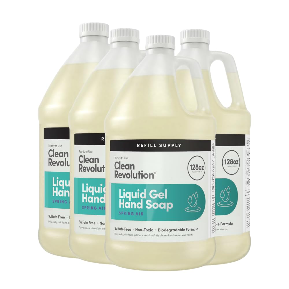 Clean Revolution Liquid Gel Hand Soap Refill - foot and hand care | Mubboo