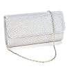 lovyoCoCo Evening Bag Clutch Purses for Women, Ladies Sparkling Party Handbag Wedding Bag
