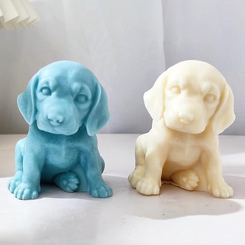 Miniatura 4 de Molde de labrador grande de silicona para velas de cera de jabón, resina epoxi, manualidades, perro, cachorro, animal, deshierbe, fiesta, cena,