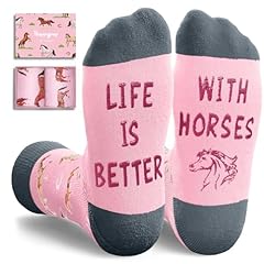 Life is Better Horse Pink