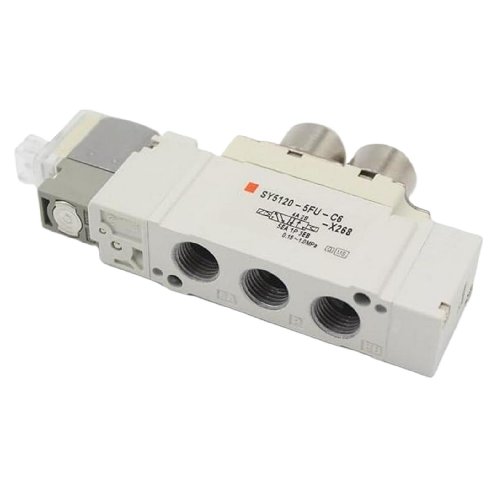 Électrovanne SY5120-5LZD-C4 SMC ingénierie de précision raccord ø4 haute fiabilité 24 V CC