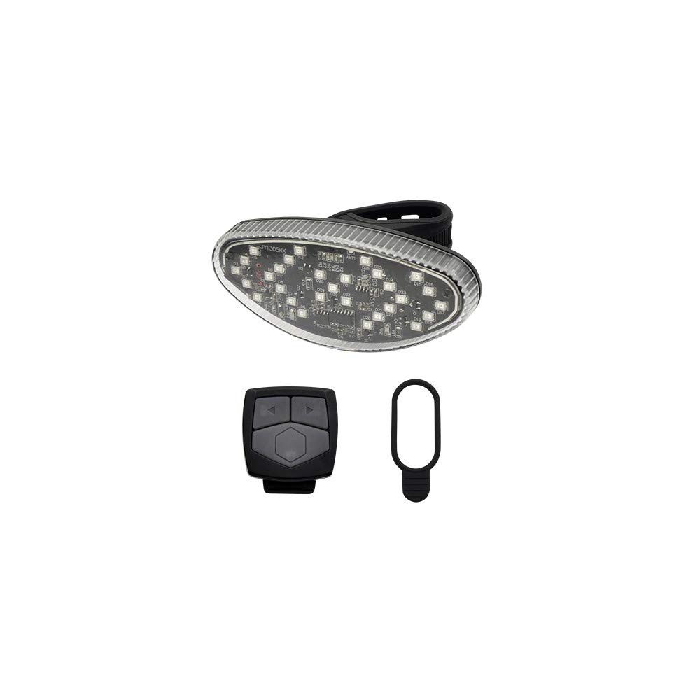 Iluminación para bicicleta recargable de tija con intermitente de 5 funciones 2