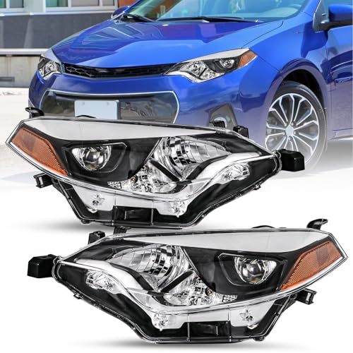 Image of SOCKIR Projector LED Headlight Assembly Fit for 2014-2016 Toyota Corolla OE