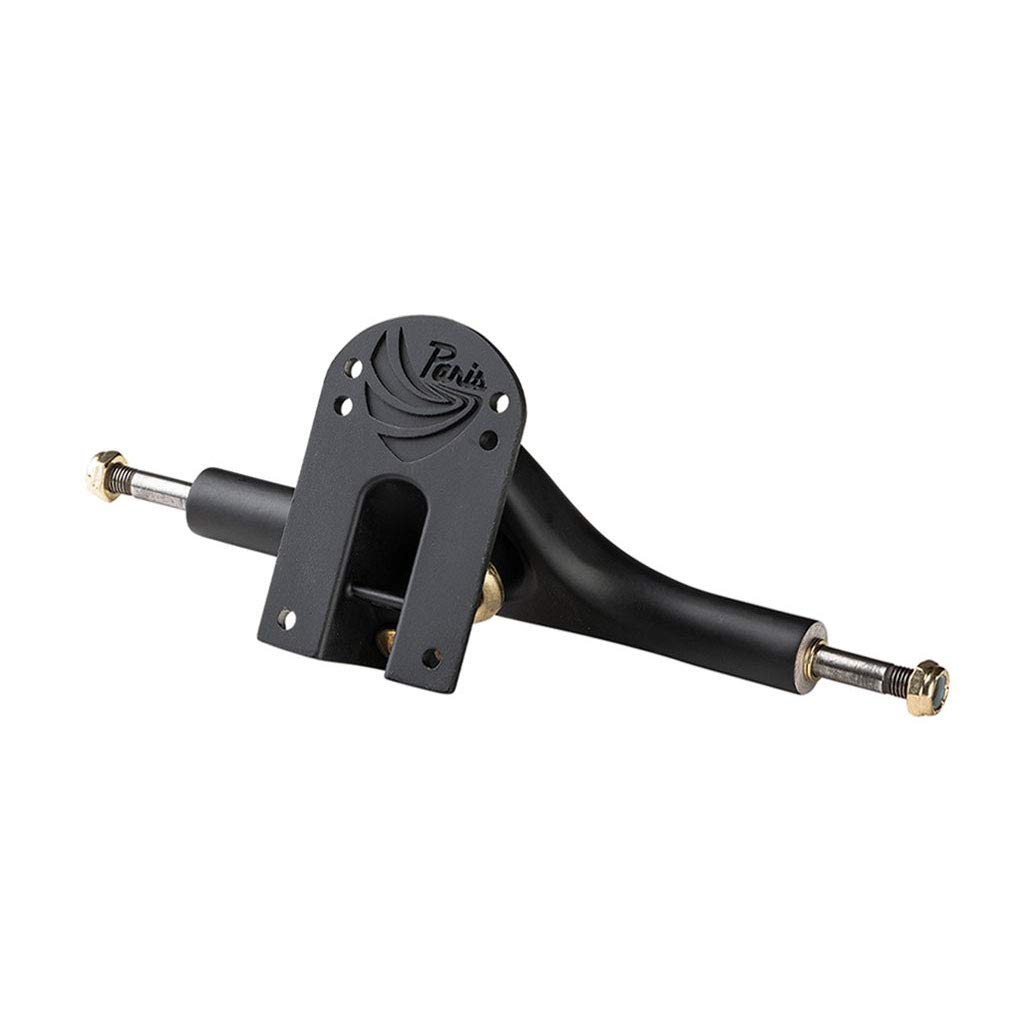 Paris Eje para longboard V3, 180 mm, 50 grados, color negro mate