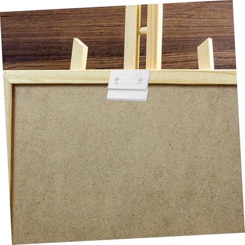 Image of DOITOOL Z-Shaped Aluminum Alloy Picture Frame Hangers 2pcs Heavy Duty Wall Hooks for Canvas and Decor Suitable for Home and Office Use