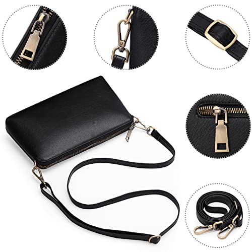 image for GAEKEAO Crossbody Bags for Women RFID Blocking Leather Cross Body Bag 