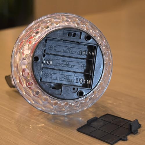 Figurine de Père Noël électrique et rotative avec décorations colorées pour table