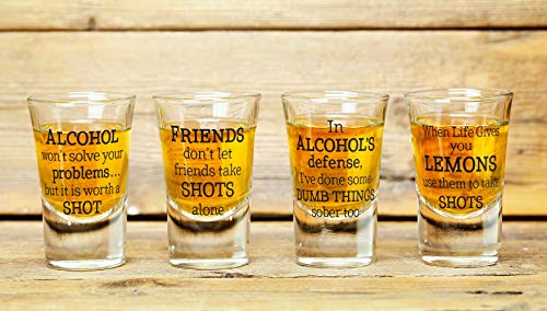 Lillian Rose G158 S4 Party Shot Glasses Set Of 4 thumb #2