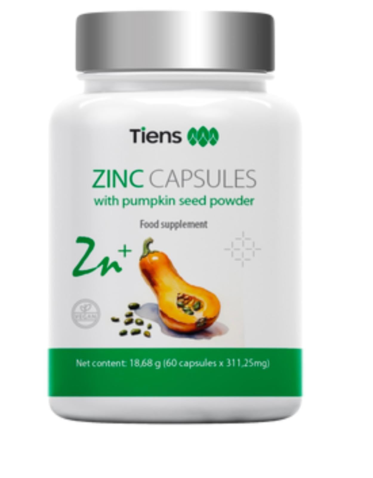 Amazon.com: Tiens Zinc Capsules with Pumpkin Seed Powder