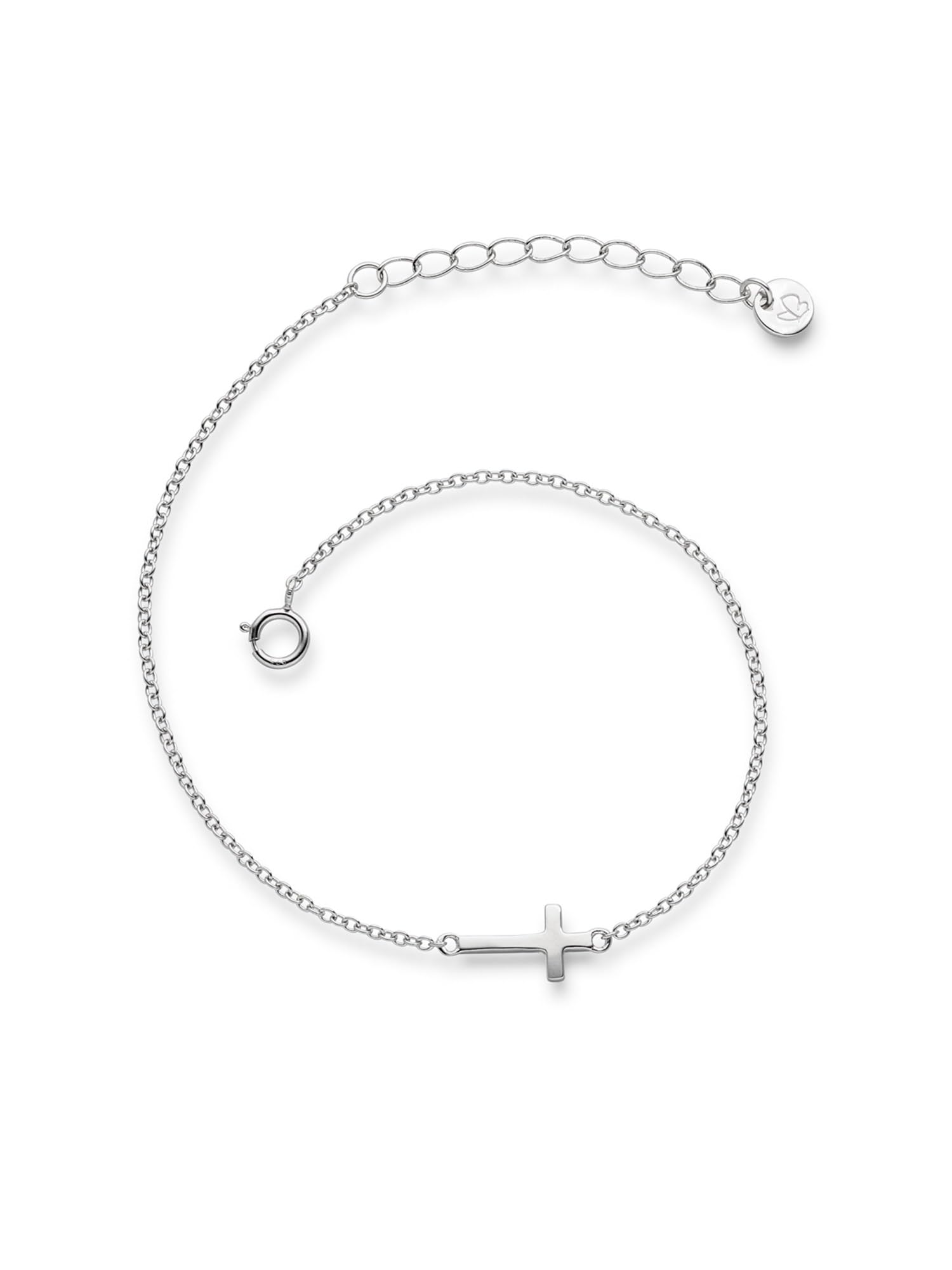 Glanzstücke München Bracciale ad ancorada Donna in Argento Sterling 925