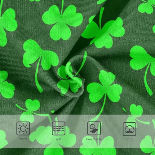 Joisal Green Shamrock Clovers Girls Underwear Toddlers 2t Cotton Little Girl Panties Designer Briefs Undies Kids3