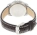 Casio Women's LTP1314L-7AV Brown Leather Quartz Watch with White Dial