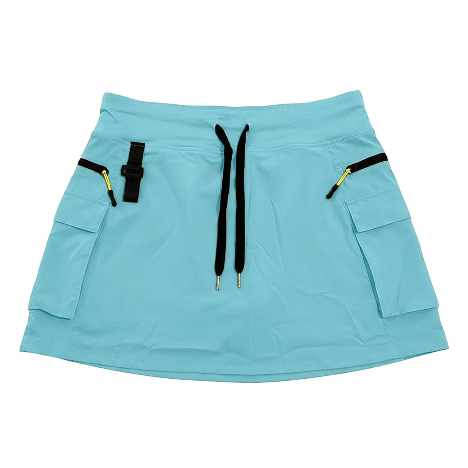 Falda Pantalón Deportiva Mujer Estilo Tenis Y Trekking Para Temporada Estival, Prenda Resistente Con Bolsillos Prácticos Diseño Versátil Cómodo Ideal Para Actividades Libre Deportes Ocio Y Salidas