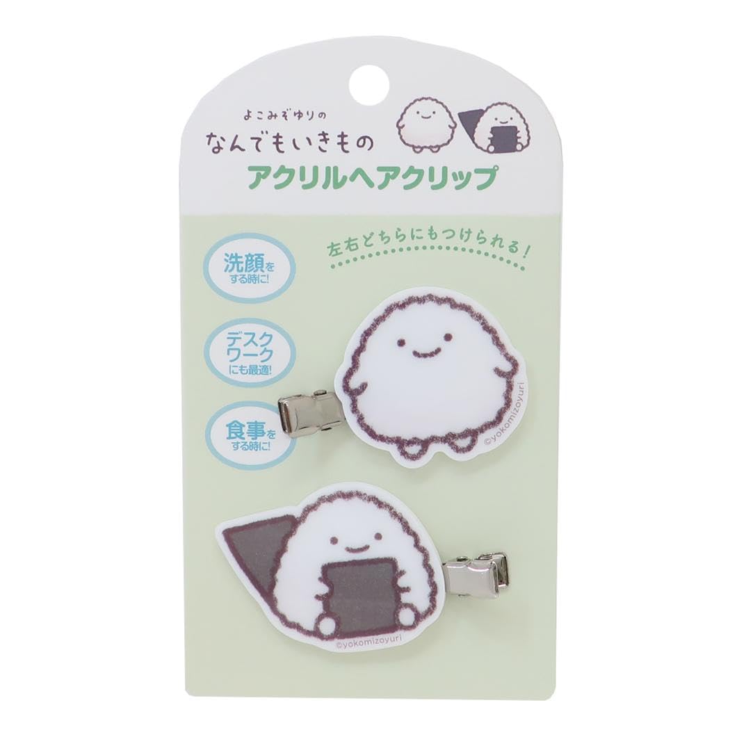 Amazon.co.jp: なんでもいきもの アクリルヘアクリップ のり