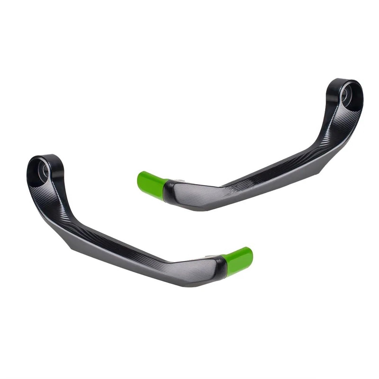 UIDJIVDS Handguards Fit for Honda CBR650R CBR650F CBR600RR CB650F CBR1000RR 2007-2025 Motorcycle Brake and Clutch Lever Handlebar Protector(Green-Logo)