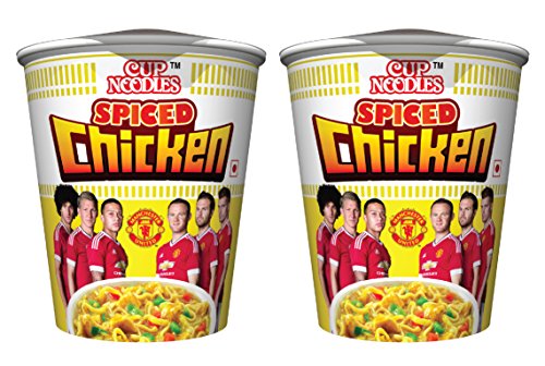 Cup Noodles Spiced Chicken, 140 Grams (Pack of 2)