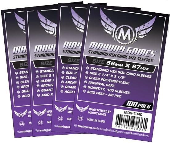 Mayday Games Heat: Pedal to the Metal -Standard Compatible Card Sleeve Bundle : Toys & Games
