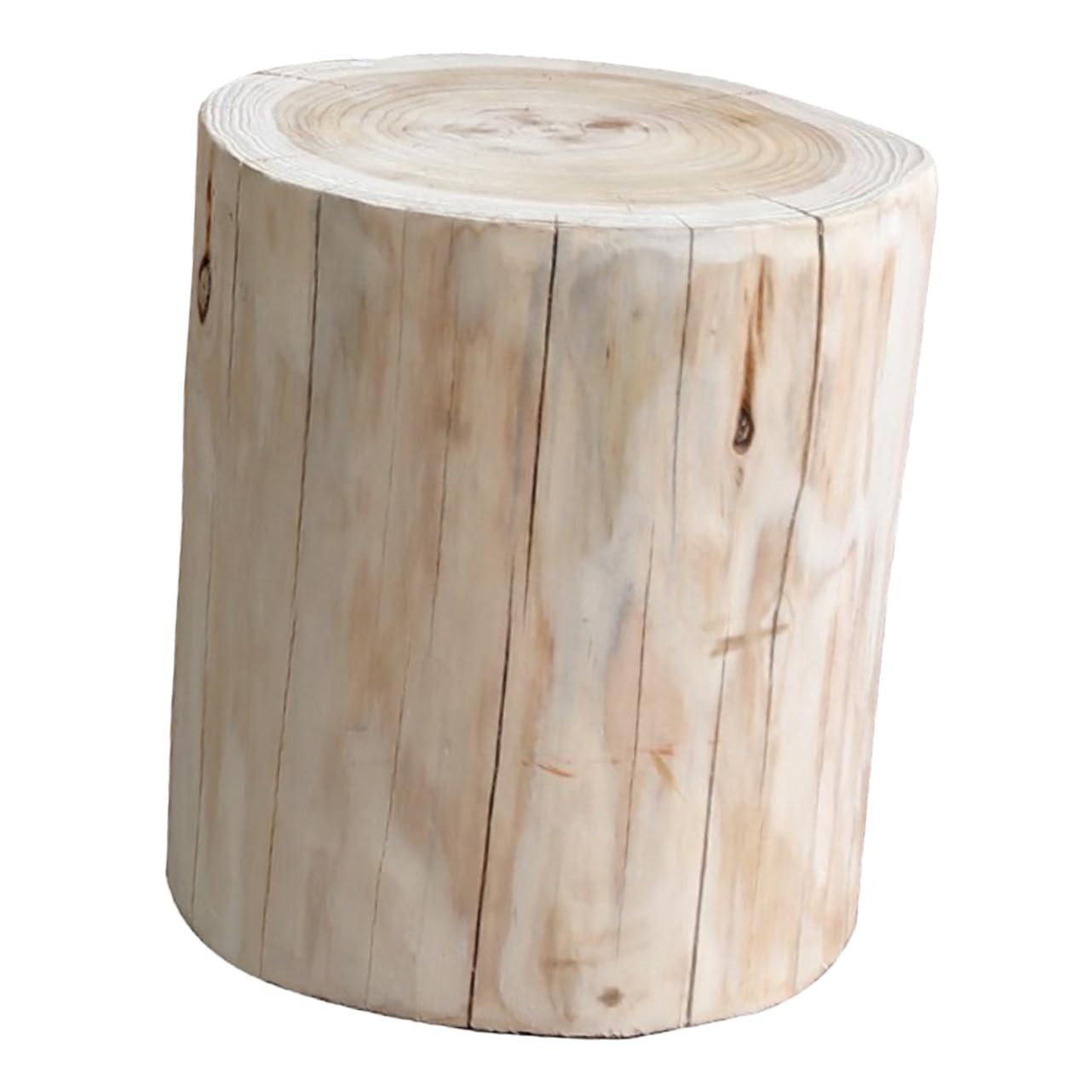 YARNOW Taburete de Madera Natural Pequeño para Cambiar Zapatos Mesa Auxiliar Multiusos para Sofá Dormitorio y Mesita de Noche Diseño Resistente Adecuado para Decoración y Doméstico