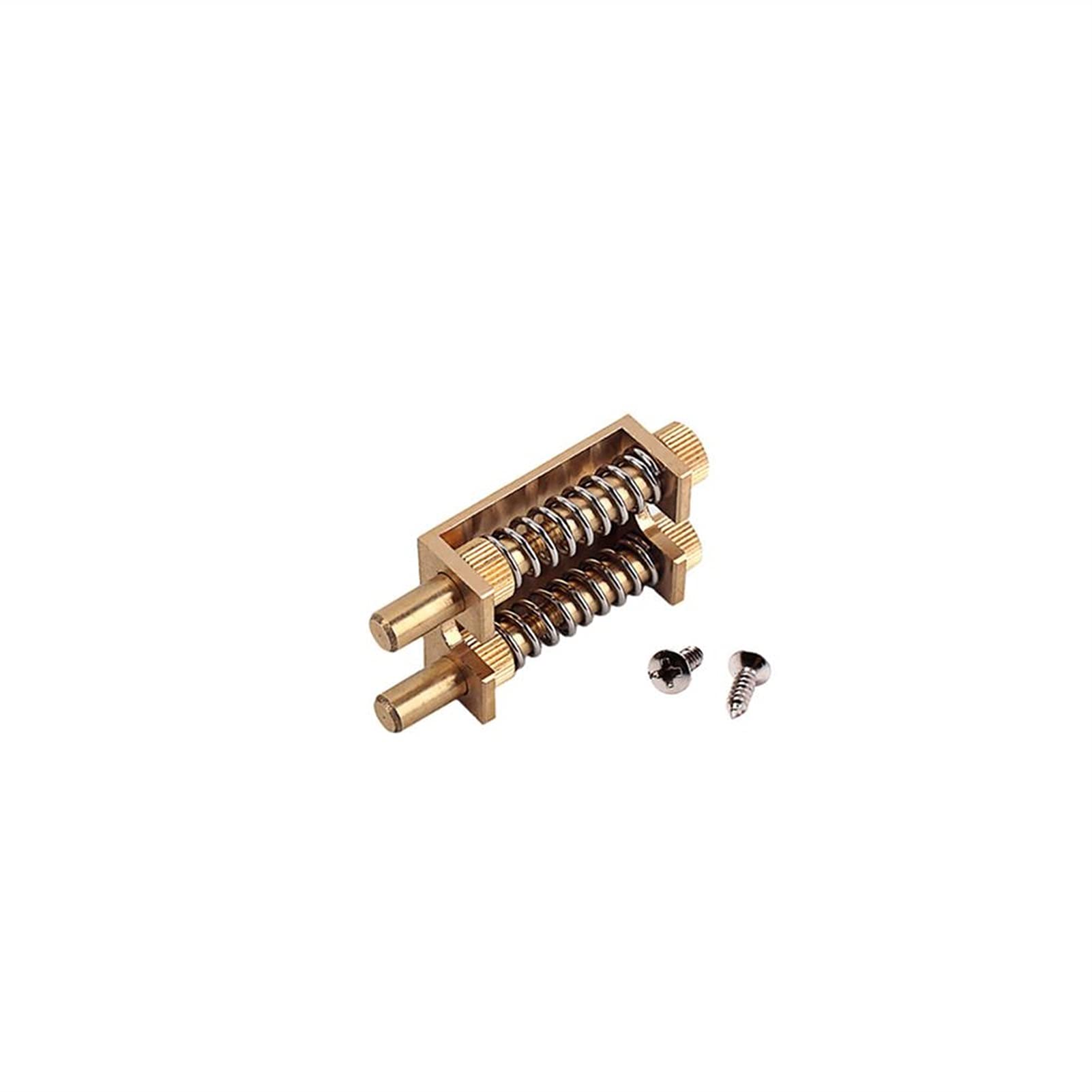Sillín Puente Guitarra eléctric Guitarra Eléctrica Temolo Bridge System Stable Double Brass Rod Dispositivo De Varilla para Stratocaster