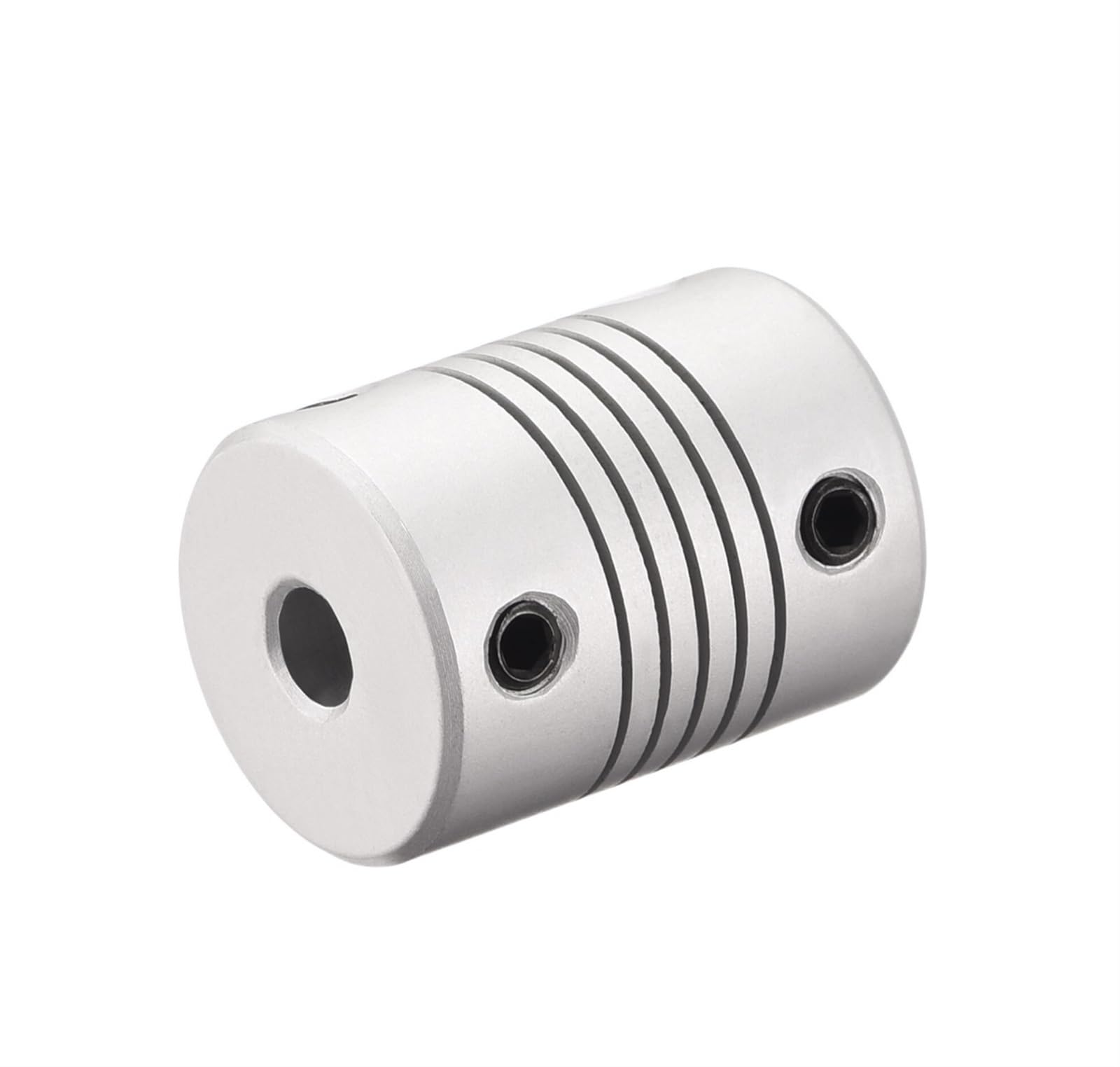 Rigid Coupling,Stainless Steel Rigid Coupling 1pcs Aluminum Alloy Shaft Coupling Flexible Coupler Motor Connector Joint L25xD19