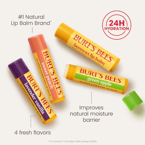 Burt's Bees Lip Balm Set, Garden Party, 0.15 oz., 4 Tubes - image 4