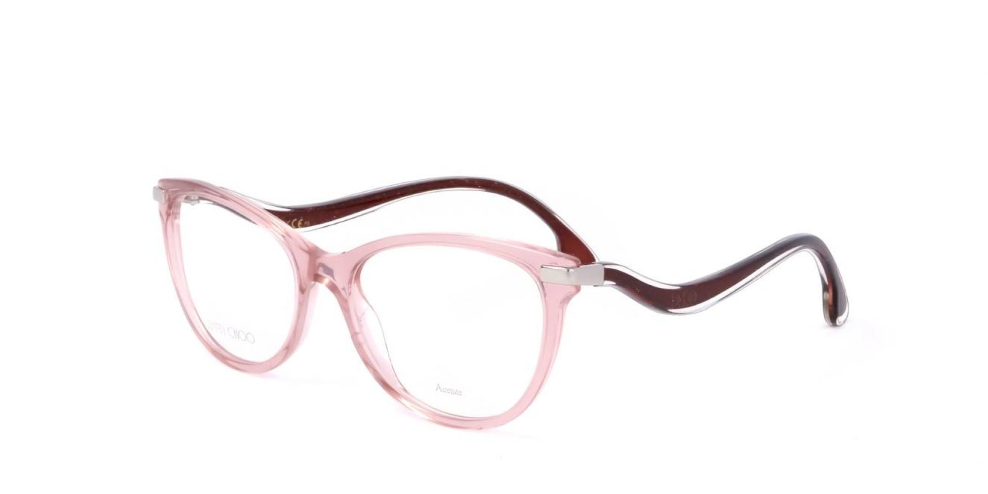Jimmy Choo Unisex Pink Jc258 54/17/145 Woman Eyewear Frame