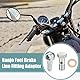 QUARKZMAN 4 Stück Hohlschraube M12x1,5mm Hohlschrauben Bremsenzubehör Adapter Motorrad Bremse Banjo Hohlschrauben mit Unterlegscheibe Kit