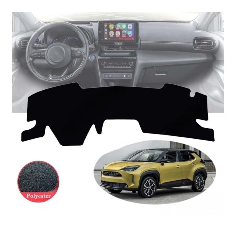 Tapis De Tableau De Bord Pour Toyota Yaris Cross XP210 (2021-2023) - Protection Solaire Antidérapante