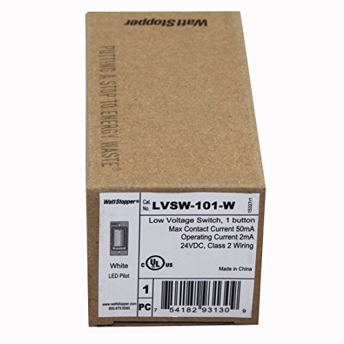 Interrupteur mural Wattstopper LVSW-101 basse tension commande d'éclairage fluide - 3