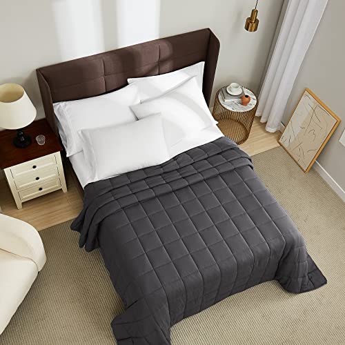 Weighted Blanket 30lbs 88x104 Cooling Breathable Heavy Blanket with Glass Beads for Adult All-Season