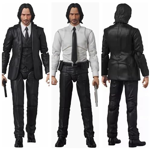 ジョン・ウィック John Wick キアヌ・リーブス デイジー フィギュア 20cm 塗装済み完成品 関節可動 部品変更可能 武器部品 おもちゃ 人形 模型 かっこいい おしゃれ 面白い 贈り物 誕生日 プレゼント​ 置物 モデル インテリア 玄関小物 記念品 景品 映画グッズ コレクション