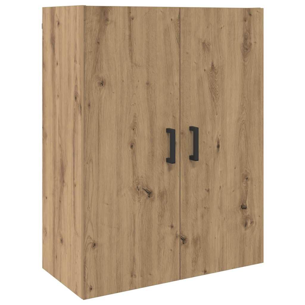Braun Szafa montowana na ścianie, 69,5 x 34 x 90 cm, materiał drewnopochodny, z 2 drzwiami, oszczędność miejsca do przechowywania, do salonu, sypialni, uniwersalny mebel