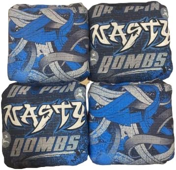 New Pro Series Nasty Cornhole Bags - Set of 4 Bags - Used by Top Pros - 100% Hand Made & Made in America