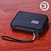 USA GEAR GPD Pocket Mini Laptop PC 7 Inch Hard Case Storage Travel Case - Compatible with 7 Inch Small Notebook UMPC Computer, GPD Win Mini, and More - Water Resistant Exterior, Mesh Pouch (Black)