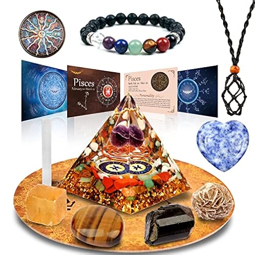 vuUUuv Horóscopo Orgone Pirámide ,Piscis Cristal Curativo Set de Regalo ,Zodiac Signo Piedras a Companion Birthstone, para la Astrología ,Reiki,Energy, Meditación | Ya disponible en tu tienda friki favorita! En mundofriki.es! vuUUuv Horóscopo Orgone Pirámide ,Piscis Cristal Curativo Set de Regalo ,Zodiac Signo Piedras a Companion Birthstone, para la Astrología ,Reiki,Energy, Meditación | Ya disponible en tu tienda friki favorita! En mundofriki.es!