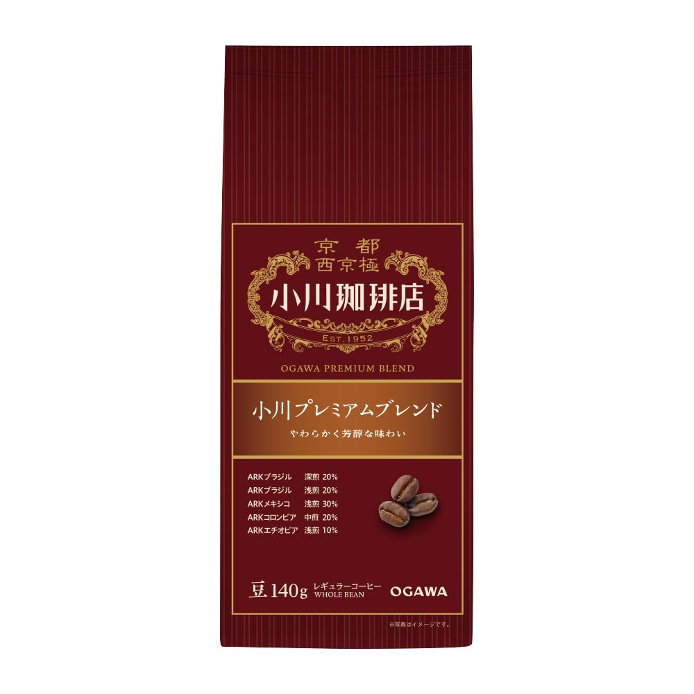 小川珈琲店 小川プレミアムブレンド 豆 140g