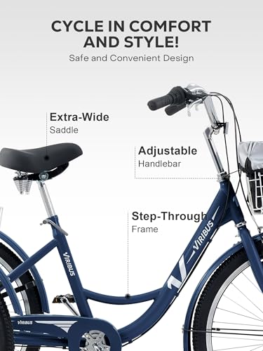 Image of VIRIBUS Adult Tricycle, Adult Electric Tricycle for Women