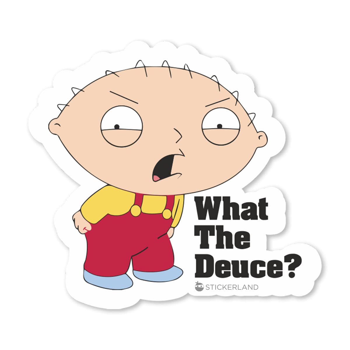 STICKERLAND Stewie Griffin Vinyl HD Quality Multicolor Waterproof PVC Sticker for Laptop, MacBook, Mobile Phone, Refrigerator, Notebook, Guitar, Journal, Kids & Adults (Pack of 1) (B08JH7GKRJ) Amazon Price History, Amazon Price Tracker