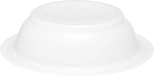 Miniatura 5 de [Paquete de 125] Cuenco de plástico desechable de alto impacto de 6 onzas, ideal para preparación de comidas, vajilla, servir, servicio de