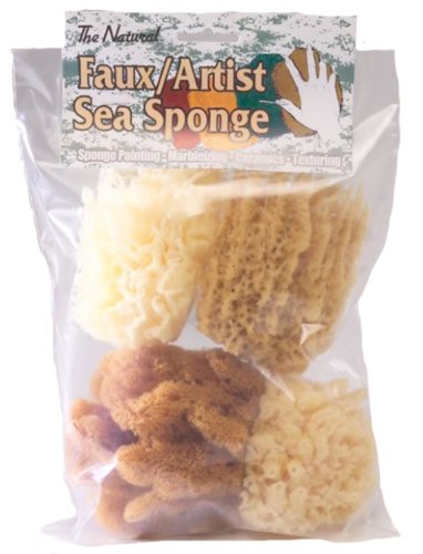 The Natural MP-4-4000 Faux Artist Sea Sponge, No Size