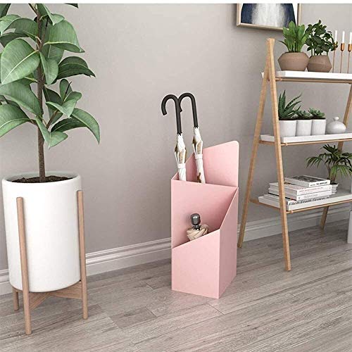 Porte-parapluie fer rose design haut de gamme pour intérieur soigné - 2