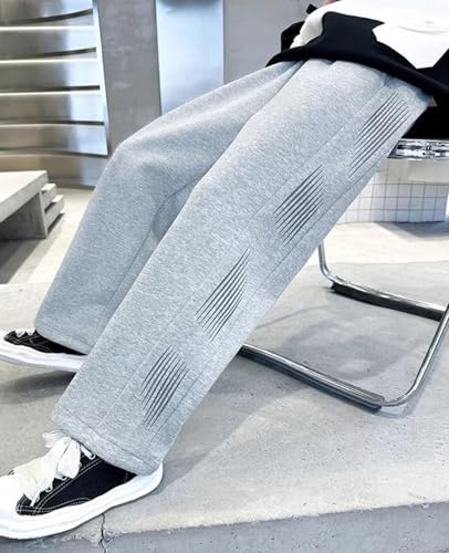 Sweatpants for Boys Casual Baggy Wide Leg Joggers Soft Athletic Workout Pants Kids Clothes with Pocket Size 4-12 Years4