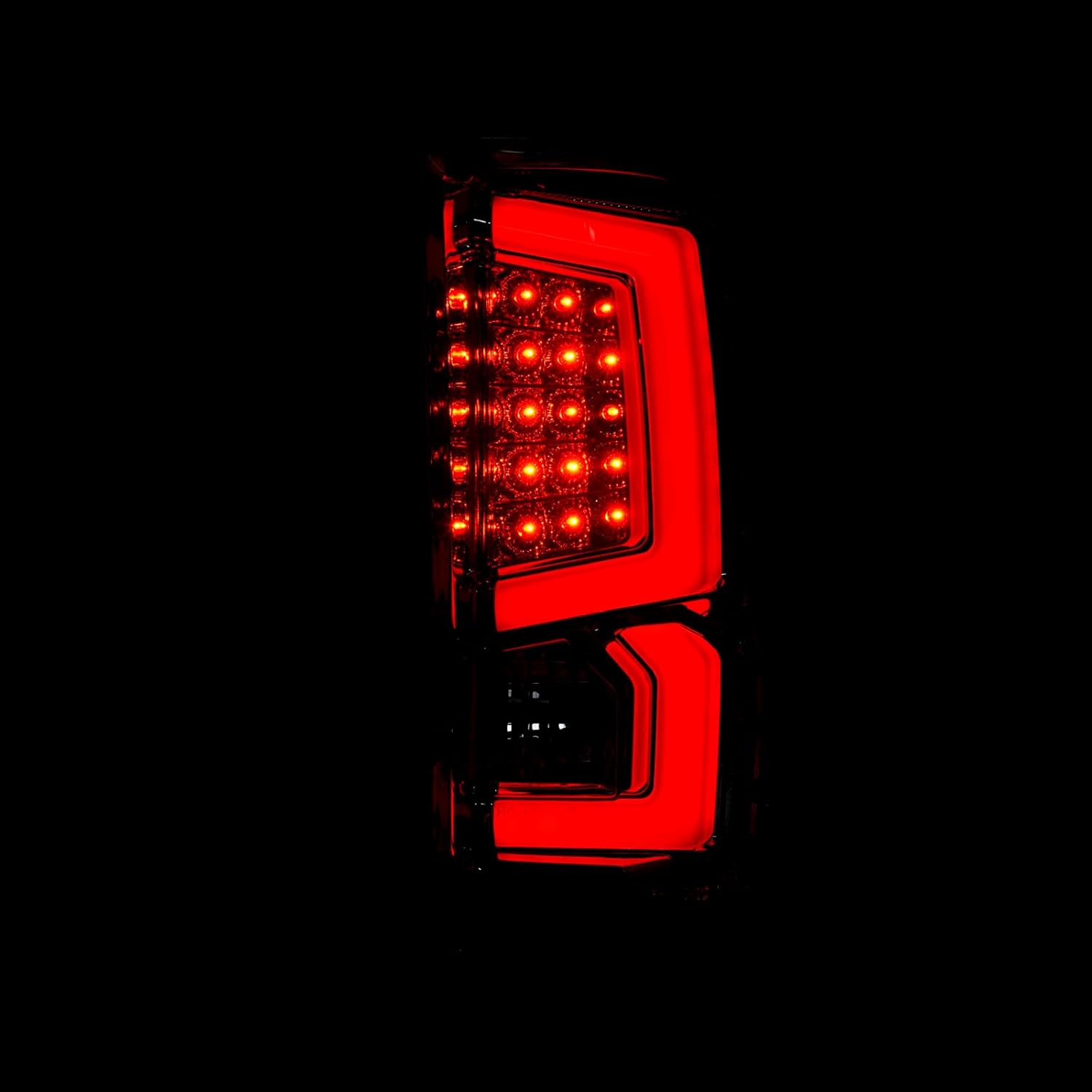 AJP Distributors LED DRL Bar Rear Brake Tail Lights Stop Lamps Housing Assembly Left Right Compatible/Replacement For Silverado 1500 2500 3500 2007 2008 2009 2010 2011 2012 2013 07 08 09 10 11 12 13