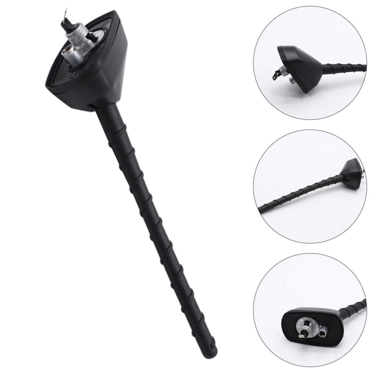 Antena de Techo para Coche SUV 2009-2014, ABS Negro
