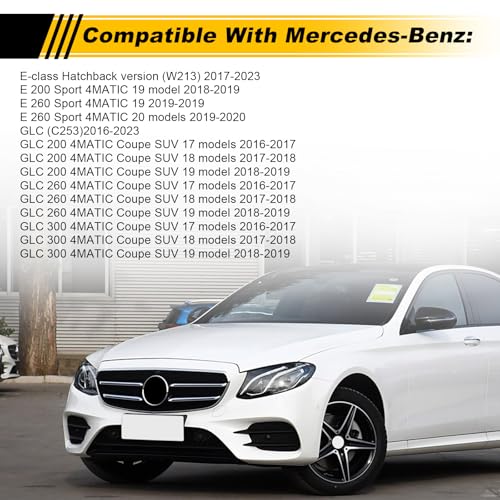 Image of 2532400200 3-Piece Engine and Transmission Mount Kit Compatible with Select Mercedes-Benz C200 E200 E260 4 Matic 2016-2020 GLC200 GLC260 GLC300 2015-2020 Replace 2532400300 2052404200