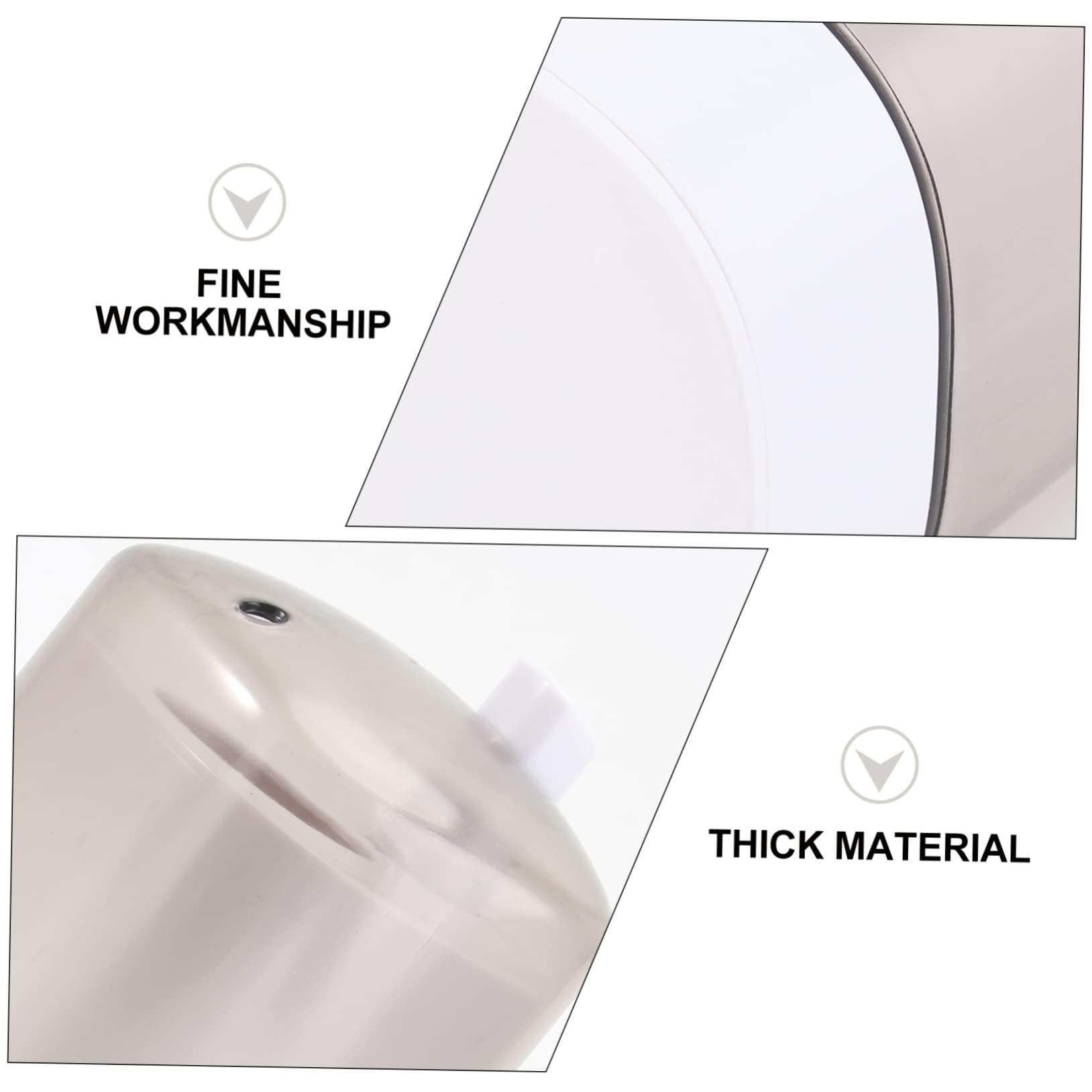 VINTORKY Toothpick Bucket Toothpick Holder Toothpicks Dispenser Retractable Kitchen Storage Organizer Kitchen Toothpick Holder Semi Automatic Toothpick Holder Toothpick Organizer White