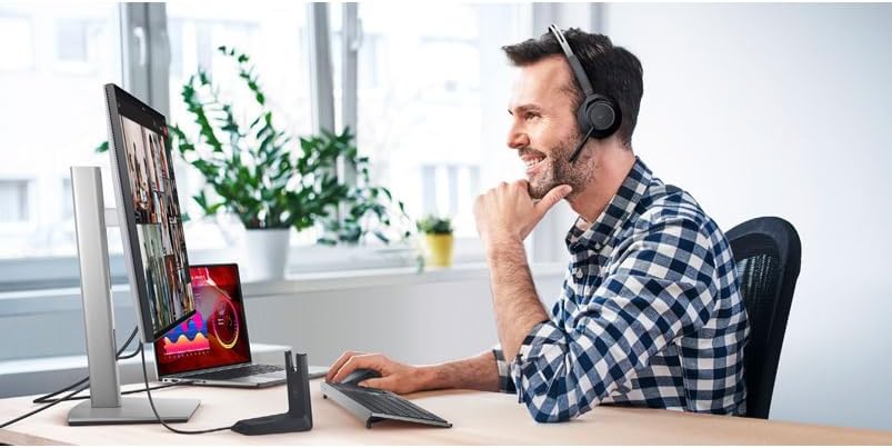 Dell UltraSharp U2723QE 27" 4K UHD WLED LCD Monitor - 16:9 - Black, Silver - Image 8