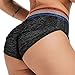 INSTINNCT Damen Shorts Sport Yoga Kurze Hose Sweatpants Laufshorts Training Gym Yoga Fitness Yoga B-dunkelgrau mit Taschen S