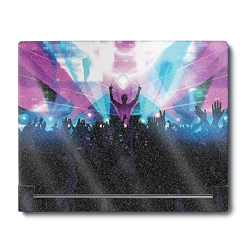 Image of MightySkins Glossy Glitter Skin Compatible with Alienware X16 R1 (2023) Full Wrap Kit - Dj Festival | Protective, Durable High-Gloss Glitter Finish | Easy to Apply & Change Styles | Made in The USA
