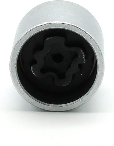 Miniatura 15 de TEMO 521 Llave de Extracción de Tornillo de Tuerca de Bloqueo de Rueda Antirrobo Dado S3056 para Vehículos VW Audi VAG Volkswagen